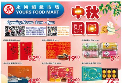 Yours Food Mart Flyer September 15 to 21