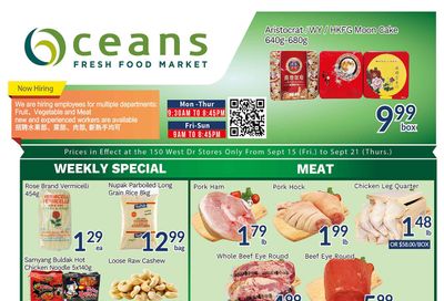 Oceans Fresh Food Market (West Dr., Brampton) Flyer September 15 to 21