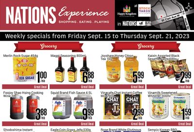 Nations Fresh Foods (Toronto) Flyer September 15 to 21