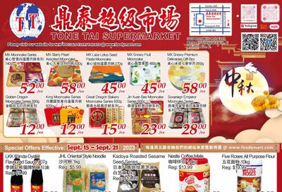 Tone Tai Supermarket Flyer September 15 to 21