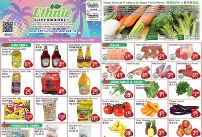 Ethnic Supermarket (Milton) Flyer September 15 to 21