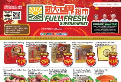 Full Fresh Supermarket Flyer September 15 to 21