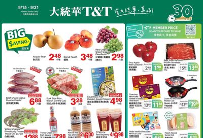 T&T Supermarket (AB) Flyer September 15 to 21