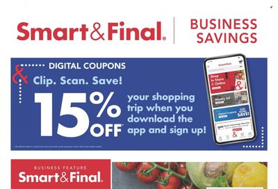 Smart & Final (AZ, CA) Weekly Ad Flyer Specials September 6 to September 19, 2023