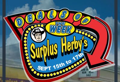 Surplus Herby's Flyer September 15 to 17