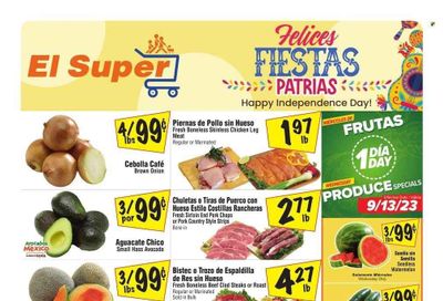 El Super (CA) Weekly Ad Flyer Specials September 13 to September 19, 2023
