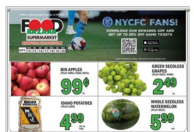 Food Bazaar (CT, NJ, NY) Weekly Ad Flyer Specials September 14 to September 20, 2023