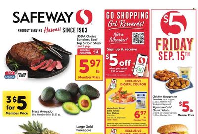 Safeway (HI) Weekly Ad Flyer Specials September 13 to September 19, 2023