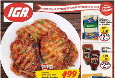 IGA (KY) Weekly Ad Flyer Specials September 13 to September 19, 2023