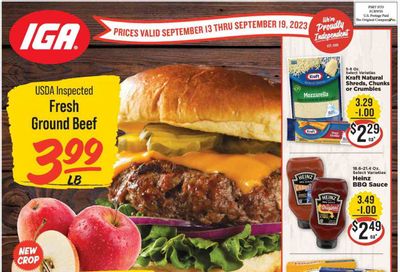 IGA (IN) Weekly Ad Flyer Specials September 13 to September 19, 2023