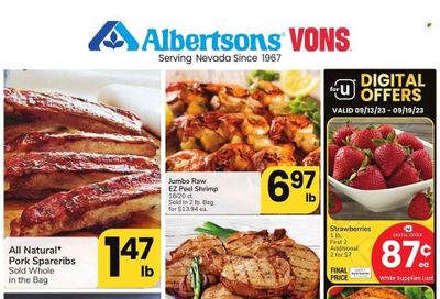 Vons (NV) Weekly Ad Flyer Specials September 13 to September 19, 2023