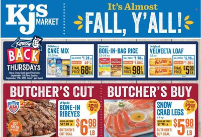 KJ´s Market (GA, SC) Weekly Ad Flyer Specials September 13 to September 19, 2023