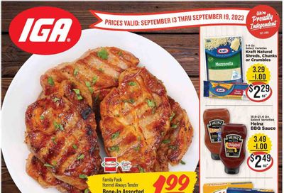 IGA (TN) Weekly Ad Flyer Specials September 13 to September 19, 2023