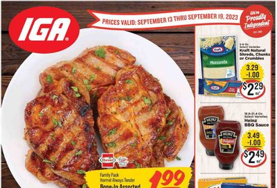 IGA (KY) Weekly Ad Flyer Specials September 13 to September 19, 2023