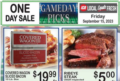 IGA (50) Weekly Ad Flyer Specials September 13 to September 19, 2023