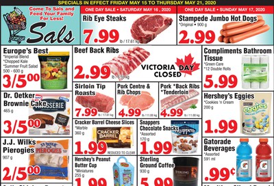 Sal's Grocery Flyer May 15 to 21