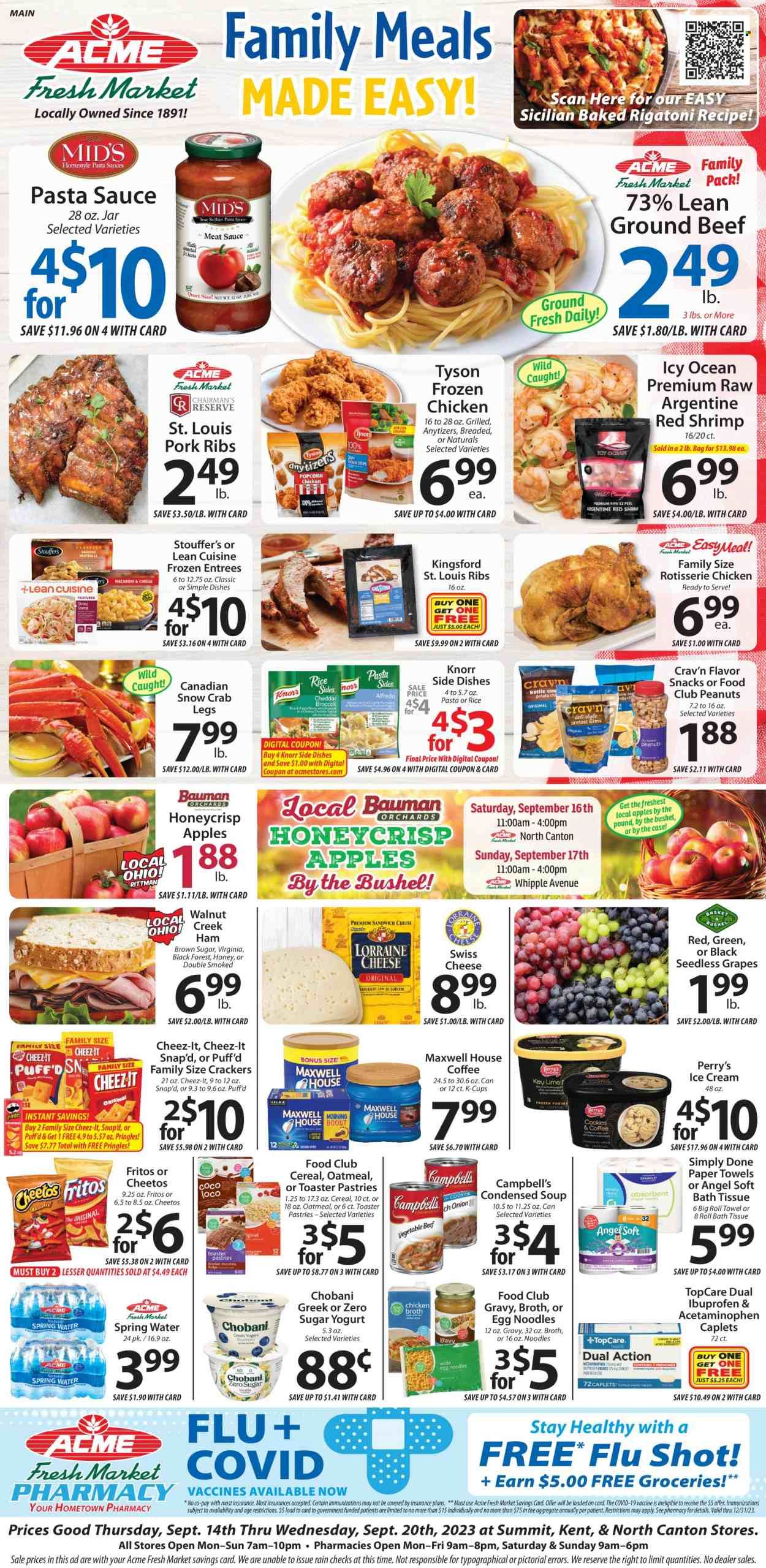 ACME Fresh Market (OH) Weekly Ad Flyer Specials September 14 to September 20, 2023