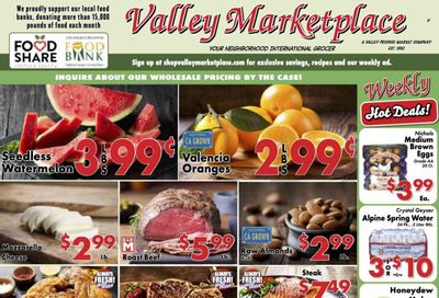 Valley Marketplace (CA) Weekly Ad Flyer Specials September 13 to September 19, 2023