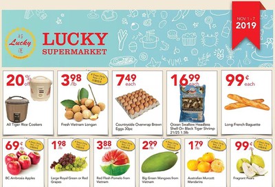 Lucky Supermarket (Surrey) Flyer November 1 to 7