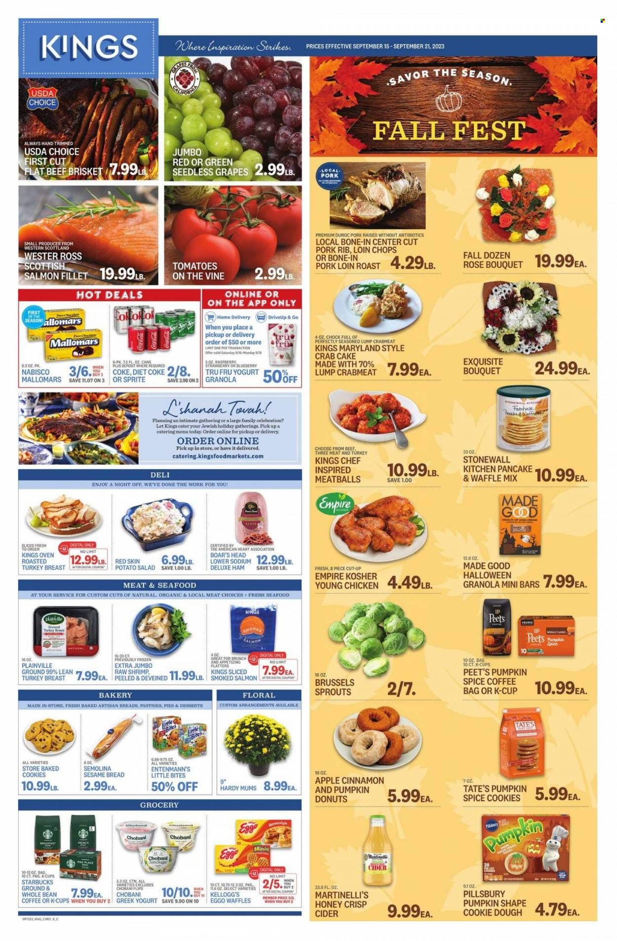 Kings Food Markets (CT, NJ, NY) Weekly Ad Flyer Specials September 15 to September 21, 2023
