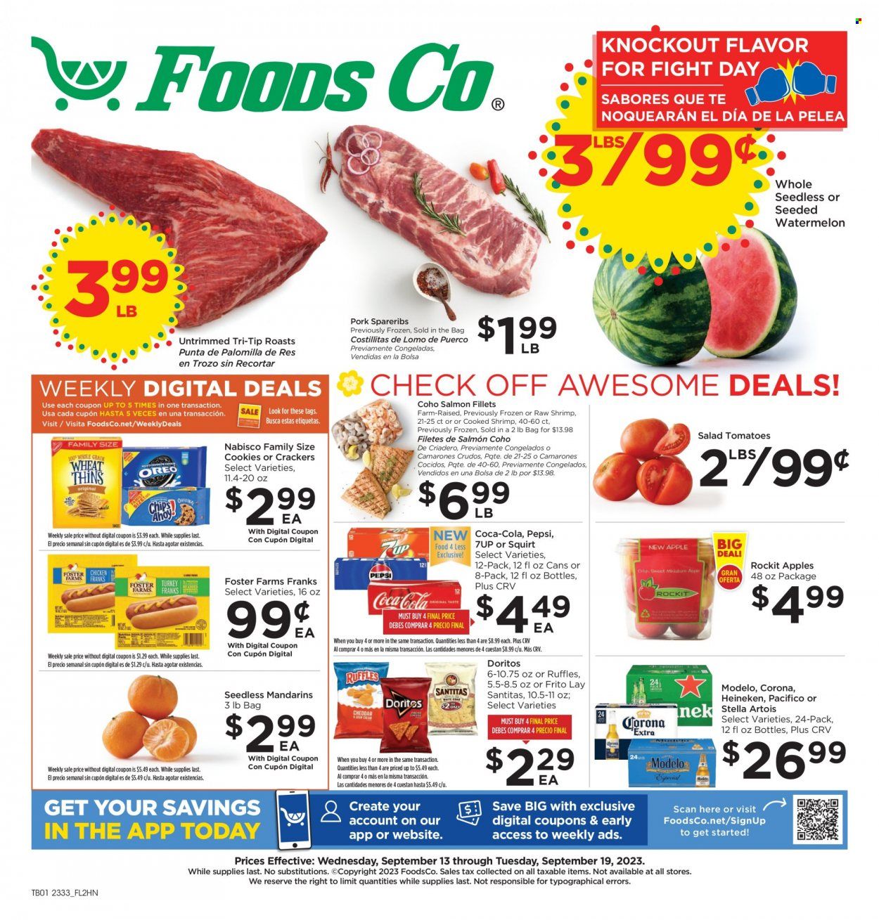 Foods Co (CA, OH, VA) Weekly Ad Flyer Specials September 13 to September 19, 2023