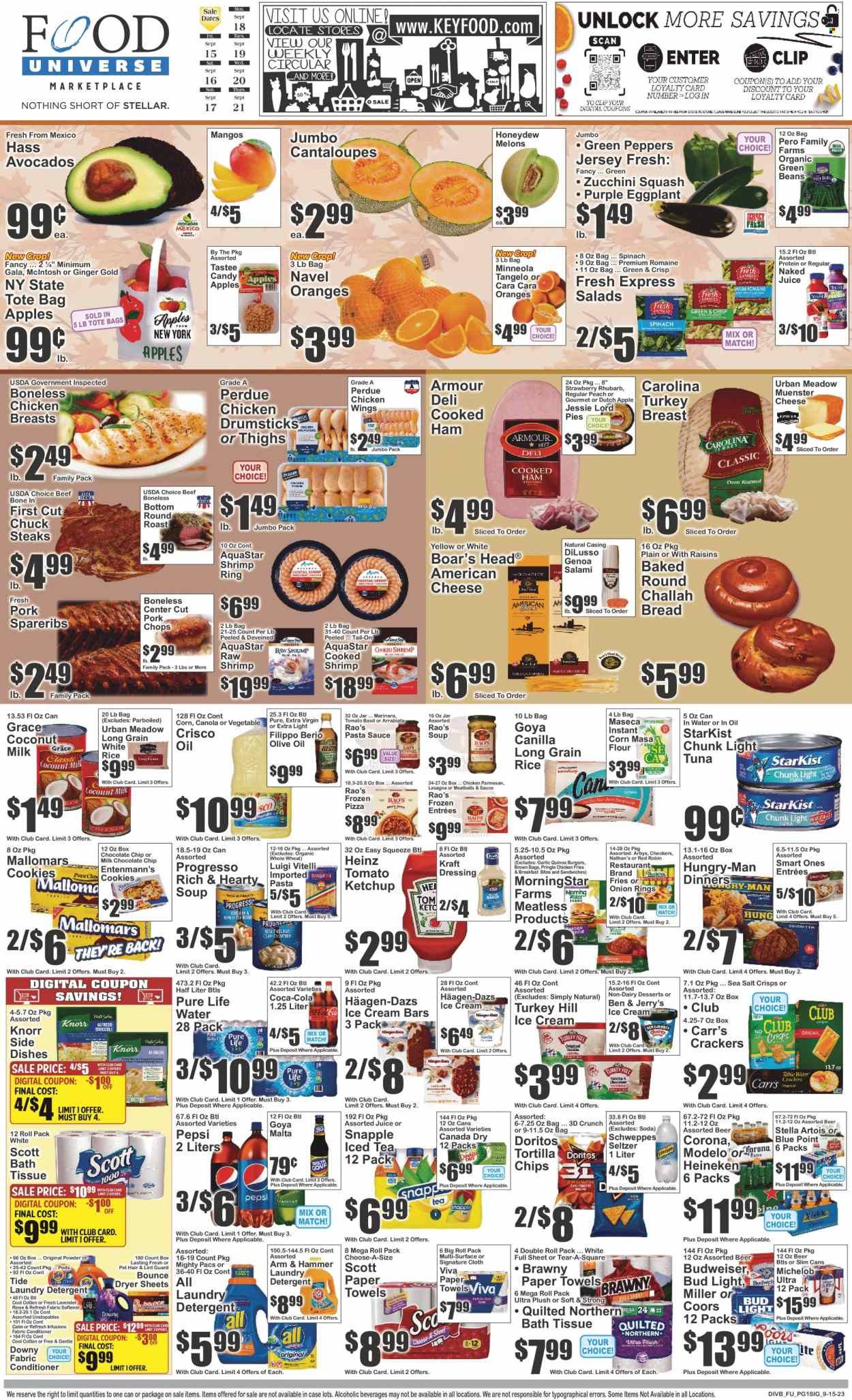Food Universe (NY) Weekly Ad Flyer Specials September 15 to September 21, 2023