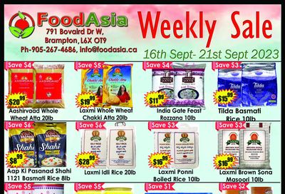 FoodAsia Flyer September 16 to 21