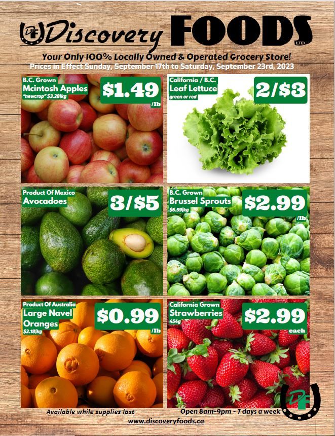 Discovery Foods Flyer September 17 to 23