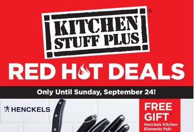 Kitchen Stuff Plus Red Hot Deals Flyer September 18 to 24