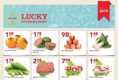 Lucky Supermarket (Winnipeg) Flyer November 1 to 7