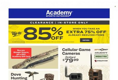 Academy Sports + Outdoors Weekly Ad Flyer Specials September 17 to September 23, 2023