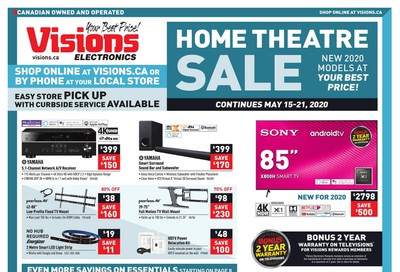 Visions Electronics Flyer May 15 to 21