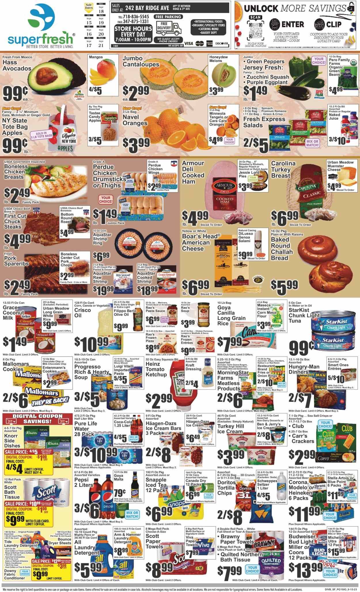 Super Fresh (NY) Weekly Ad Flyer Specials September 15 to September 21, 2023