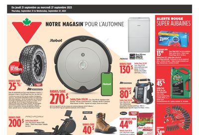 Canadian Tire (QC) Flyer September 21 to 27