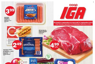 Coop IGA Flyer September 21 to 27