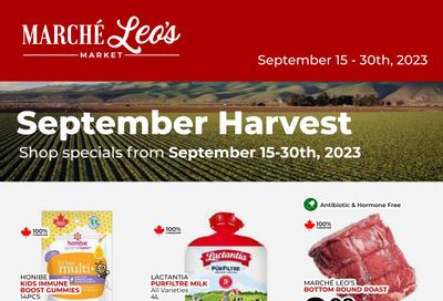 Marche Leo's Flyer September 15 to 30