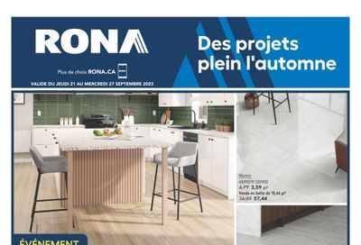 Rona (QC) Flyer September 21 to 27