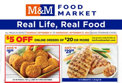 M&M Food Market (ON) Flyer September 21 to 27
