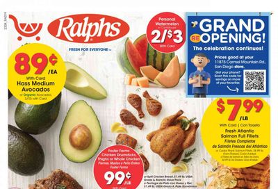 Ralphs (CA) Weekly Ad Flyer Specials September 20 to September 26, 2023