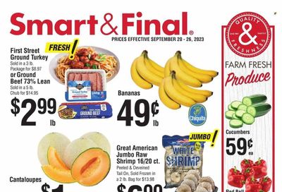 Smart & Final (CA) Weekly Ad Flyer Specials September 20 to September 26, 2023