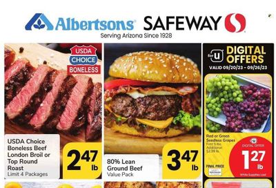 Safeway (AZ) Weekly Ad Flyer Specials September 20 to September 26, 2023