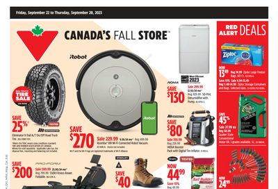 Canadian Tire (ON) Flyer September 22 to 28