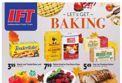 IFT Independent Food Town Flyer September 21 to 27