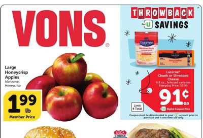 Vons (CA) Weekly Ad Flyer Specials September 20 to September 26, 2023