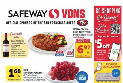 Vons (CA) Weekly Ad Flyer Specials September 20 to September 26, 2023