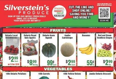 Silverstein's Produce Flyer September 19 to 23