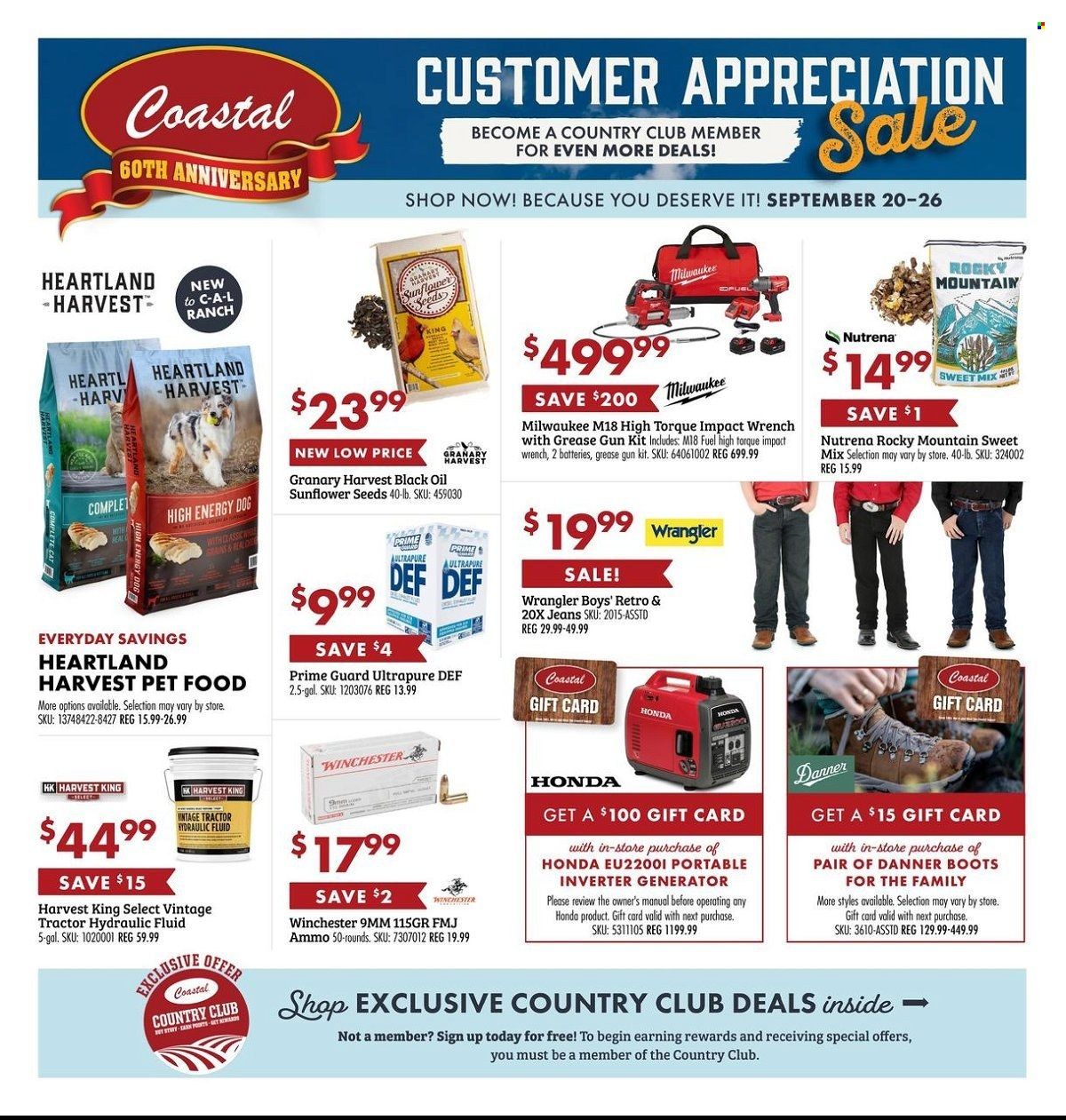 Coastal Farm & Ranch Weekly Ad Flyer Specials September 20 to September 26, 2023