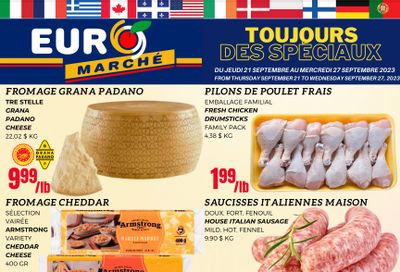 Euro Marche Flyer September 21 to 27