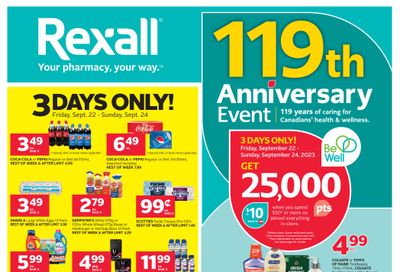 Rexall (AB) Flyer September 22 to 28