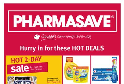 Pharmasave (ON) Flyer September 22 to 28